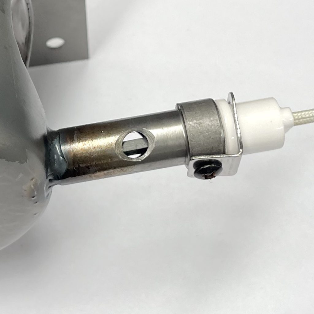 Installed short SN ignition rod installed