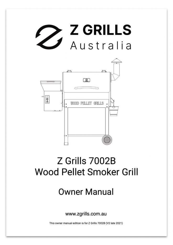 ZPG-7002B V2 Z Grills Owner Manual