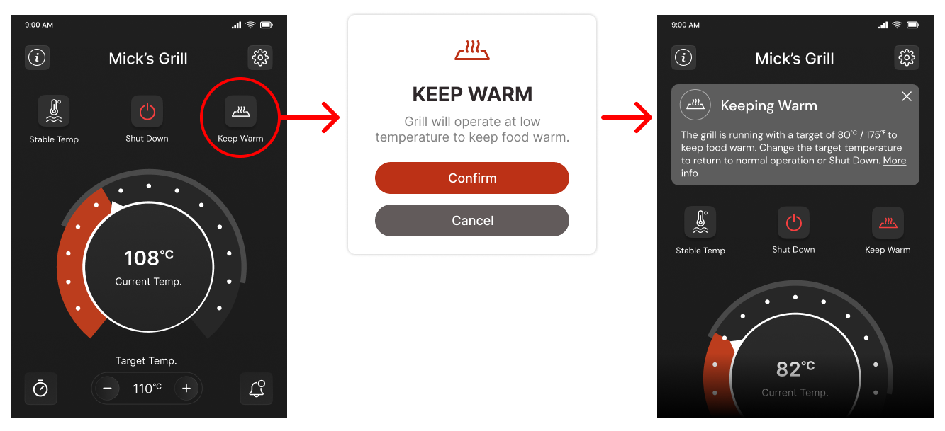 Z Grills WIFI Controller Keep Warm